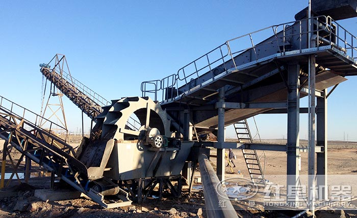 洗砂現(xiàn)場(chǎng) 洗砂現(xiàn)場(chǎng)