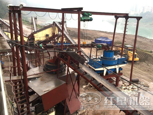 制砂機生產現(xiàn)場 制砂機生產現(xiàn)場