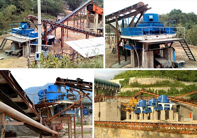 制砂生產(chǎn)現(xiàn)場(chǎng) 制砂生產(chǎn)現(xiàn)場(chǎng)