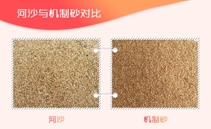 河沙與機(jī)制砂對(duì)比 河沙與機(jī)制砂對(duì)比