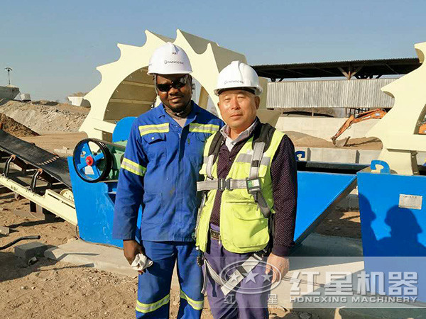 紅星洗砂機征服海外市場 紅星洗砂機征服海外市場