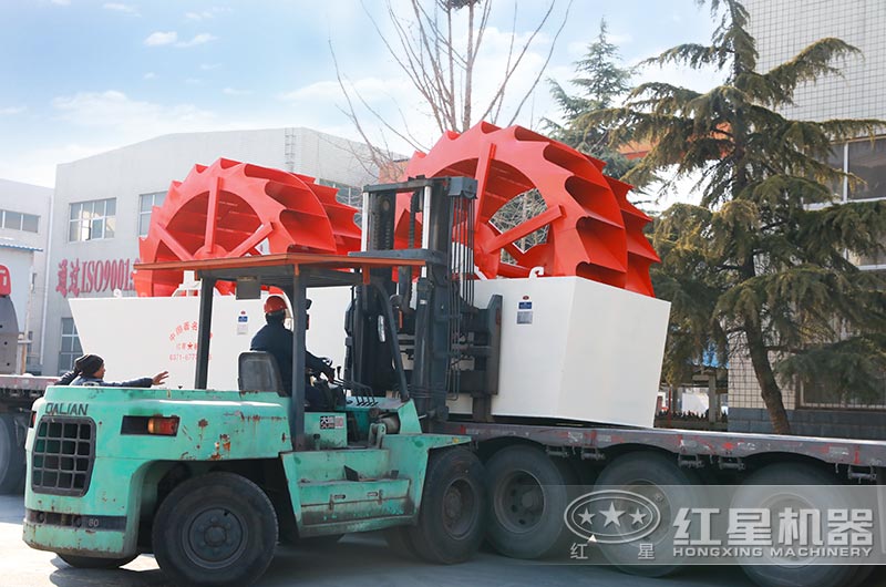 洗砂機發(fā)貨現(xiàn)場 洗砂機發(fā)貨現(xiàn)場