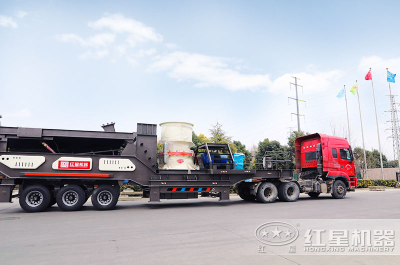 輪胎圓錐移動破碎站 輪胎圓錐移動破碎站