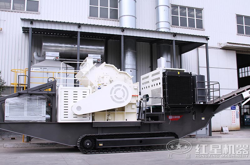 設(shè)備實(shí)拍——履帶式移動(dòng)制沙機(jī)英姿颯爽 設(shè)備實(shí)拍——履帶式移動(dòng)制沙機(jī)英姿颯爽