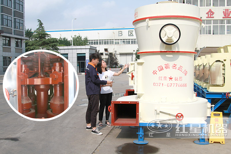 紅星石頭磨粉機(jī)小到螺栓配件都必須保證品質(zhì)過(guò)關(guān) 紅星石頭磨粉機(jī)小到螺栓配件都必須保證品質(zhì)過(guò)關(guān)