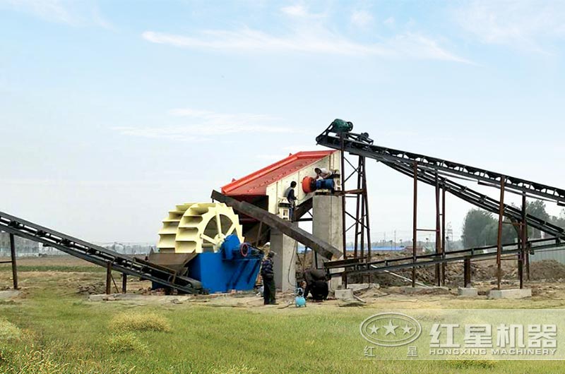 洗砂現(xiàn)場實拍 洗砂現(xiàn)場實拍