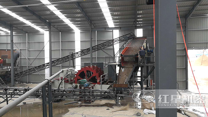 時產(chǎn)量200噸洗砂生產(chǎn)線如何配置？工藝流程有哪些