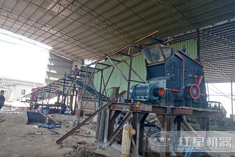 鄂破+反擊破用來粉碎硬度不高石料 鄂破+反擊破用來粉碎硬度不高石料