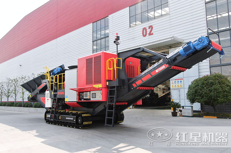 履帶式移動破碎制砂機(jī)圖片 履帶式移動破碎制砂機(jī)圖片